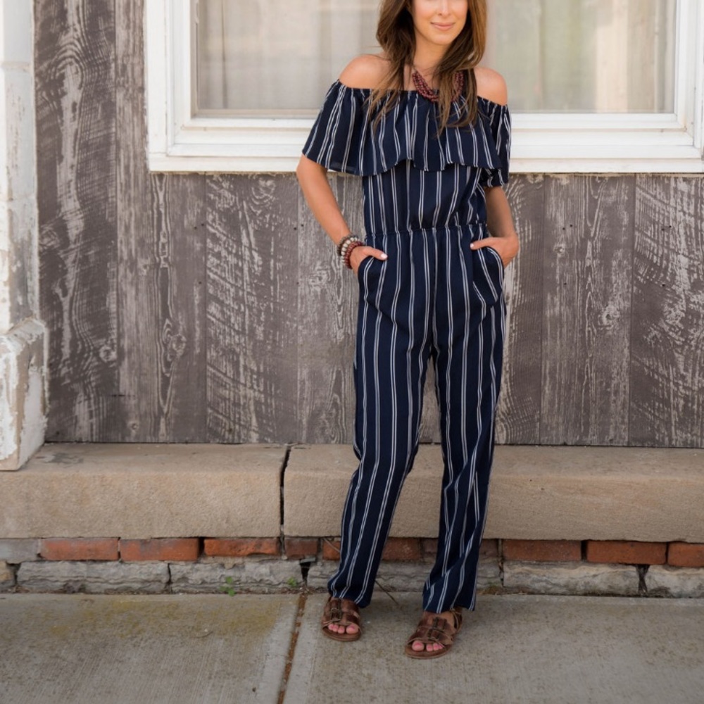Dark Blue Jumpsuit